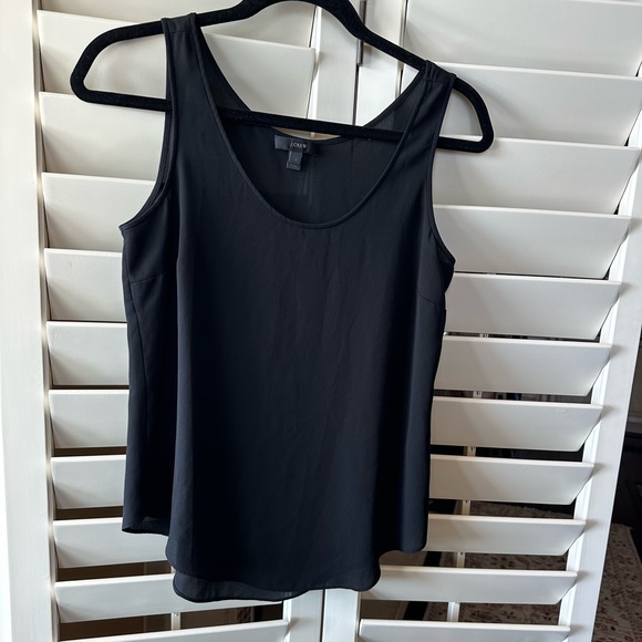J Crew Black Sleeveless Top - Picture 2 of 5
